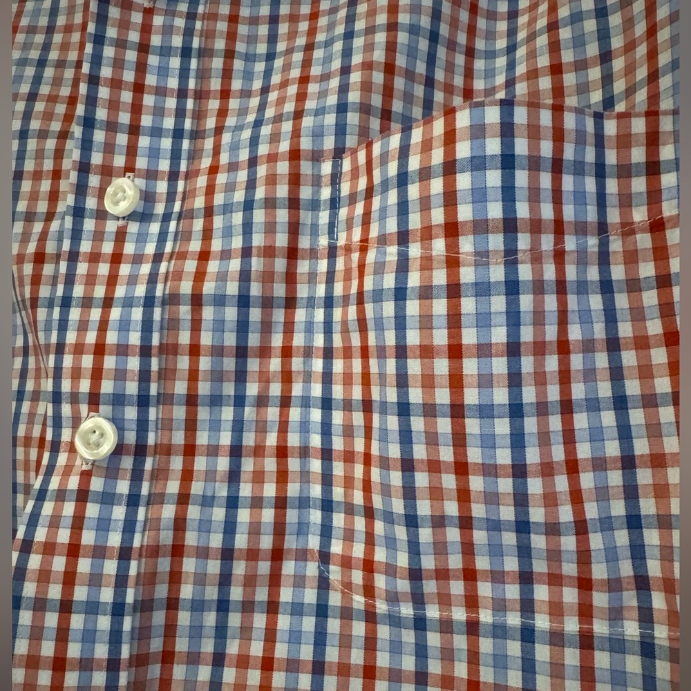 Classic Checkered Button-Down Shirt - image 3